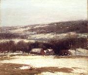 Alexander Theobald Van Laer, Winter Landscape